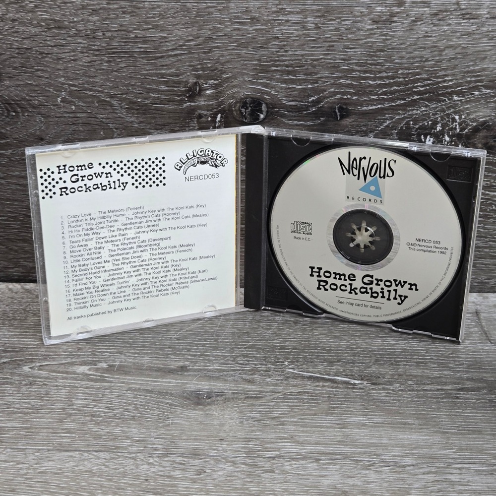 Home Grown Rockabilly Compilation CD Nervous NERCD Various Artists Tested - Picture 3 of 3